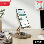 ALVENZA Adjustable Mobile Phone Stand – Sturdy & Compact Workspace Accessory