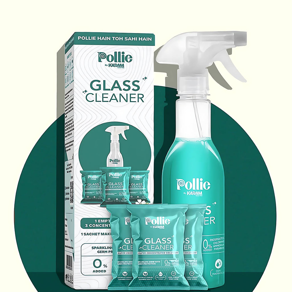 ALVENZA Concentrated Glass Cleaner – Eco-Friendly Refillable Spray Kit