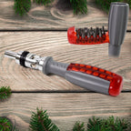 Ratchet Screwdriver Set Adjustable Angle & 20 Bits | BoltForce
