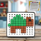 ALVENZA Pixel Cubes Toy – Educational Math & Brain Game for Kids | Dollura