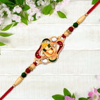ALVENZA Ganpati Bappa Ki Rakhi - Elegant Traditional Raksha Bandhan Gift