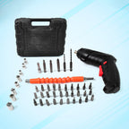 ALVENZA Cordless Electric Screwdriver – 48-Pc Bit Set & LED | BoltForce
