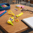 ALVENZA Cute Dinosaur Keychain – Playful Accessory for Bags & Keys