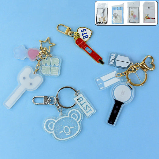 ALVENZA Acrylic Keychains – Cute & Durable Mixed Designs
