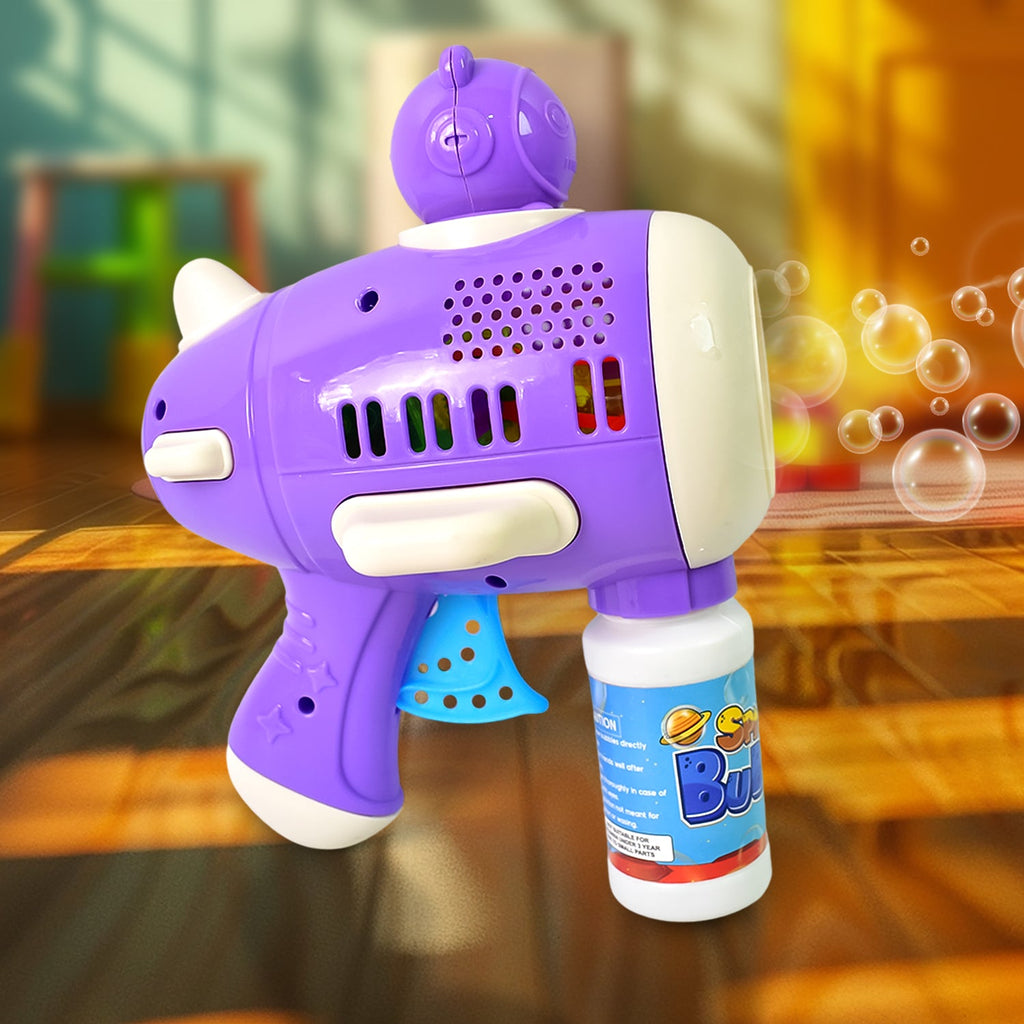 Bubble Gun Toy Automatic LED Leak-Proof Fun for Kids | Aditi