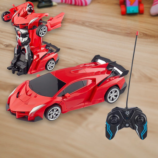 ALVENZA Robot Car Toy – 2-in-1 Transforming RC Car for Kids | Spark Tots