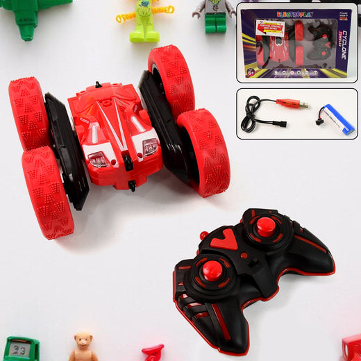 ALVENZA Remote Control Stunt Car – 360° Flips & All-Terrain Tires