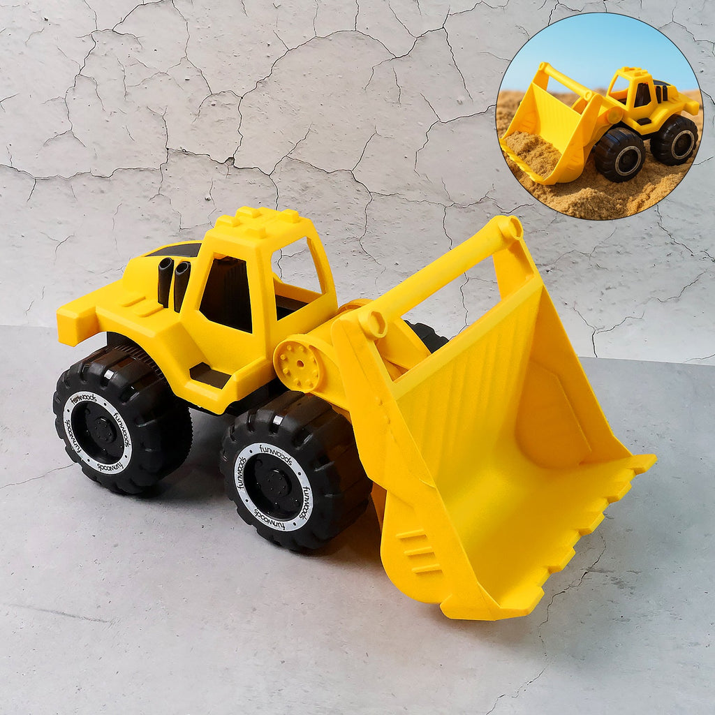 Friction-Powered Construction Toy Durable & Battery-Free Play Vehicle
