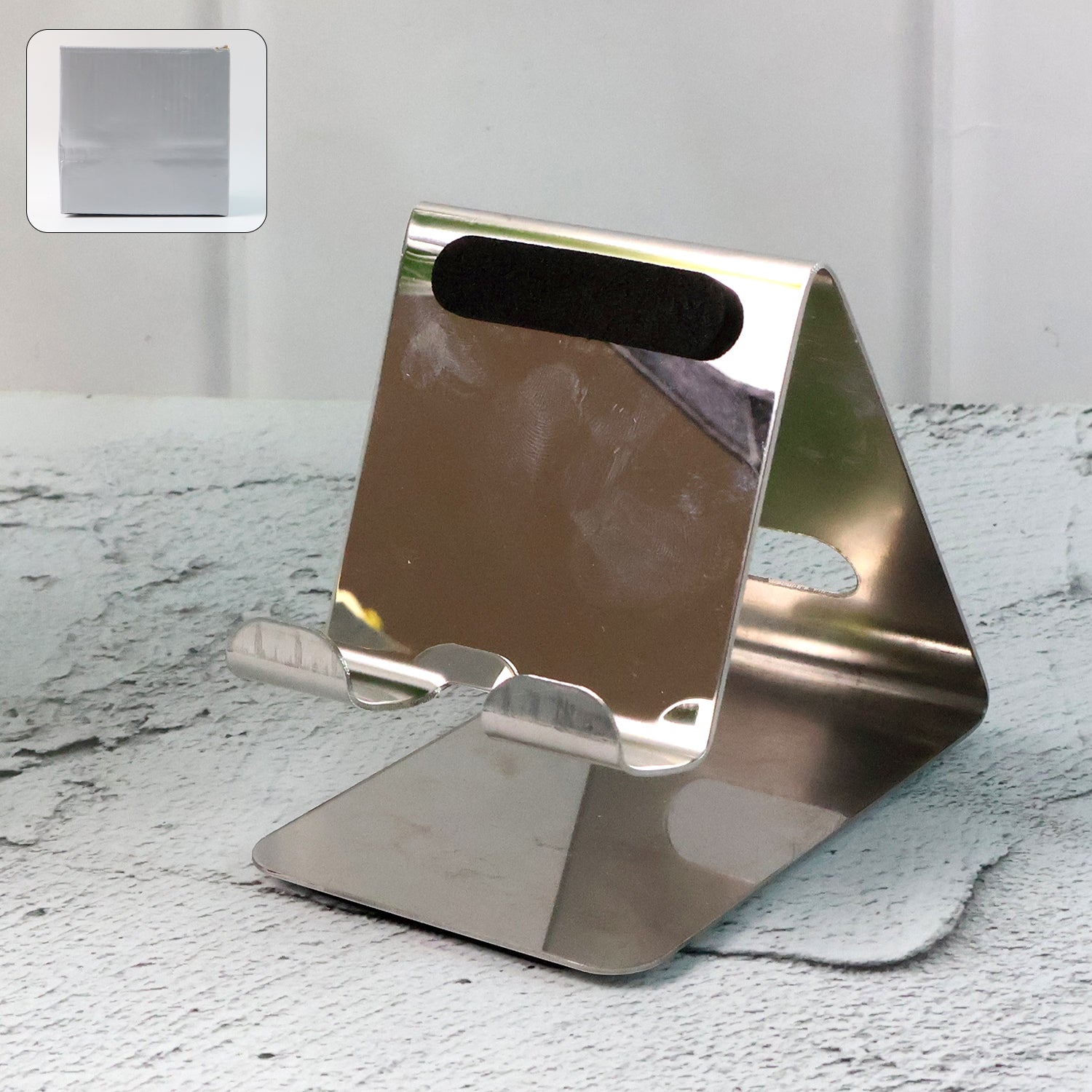ALVENZA Mobile & Tablet Stand Holder – Universal Stainless Steel | DeoDap