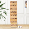 Wooden Tumbling Tower Game 48pc Family Stacking Blocks | Puzzle Vista