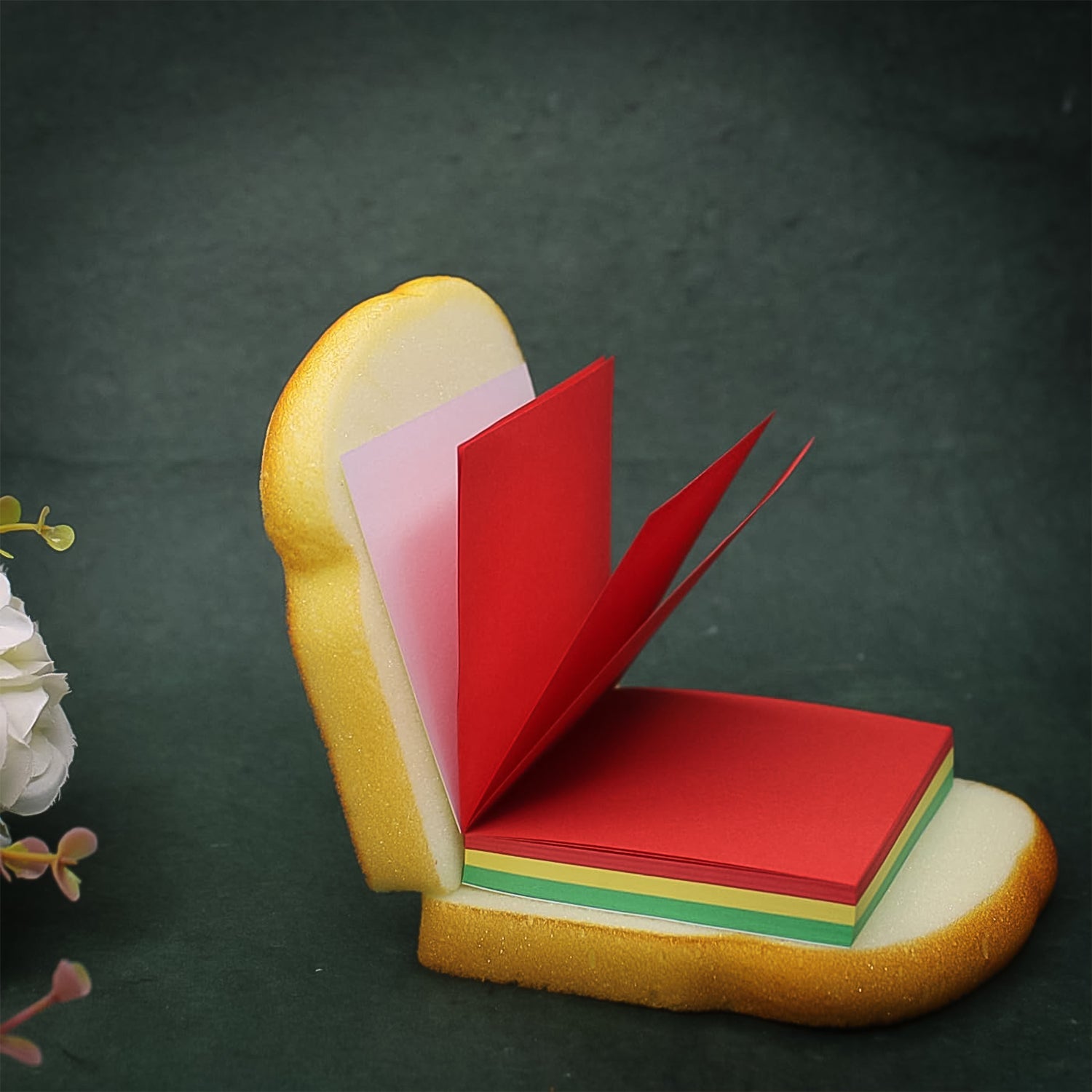 Sandwich Sticky Notes 80 Multicolor Pages | Foloria