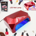 36W LED Nail Dryer – Fast UV Gel Curing Lamp | Indo Glow