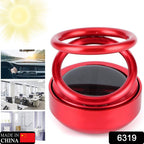 ALVENZA Solar Car Aroma Diffuser – 360° Rotating Fragrance | Velvet Wheels