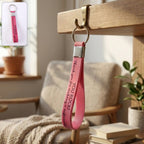 ALVENZA Silicone Wrist Strap Keychain – Motivational & Durable Design