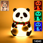 Panda Night Light 7-Color LED Touch Sensor Lamp - Side View