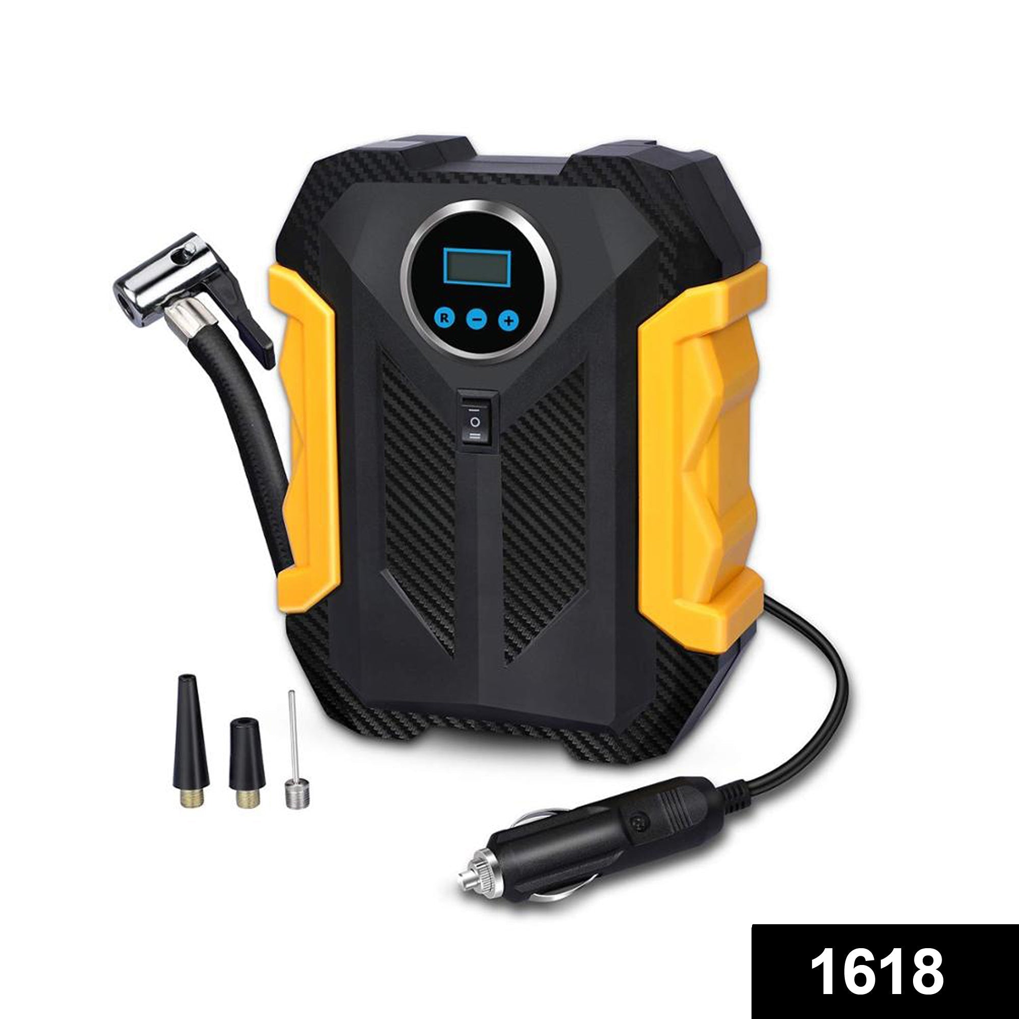 ALVENZA Car Tyre Inflator – Portable Digital Air Pump for Bikes | Velvet Wheels