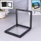 Transparent Jewellery Display Box Floating 3D Effect for Showcasing