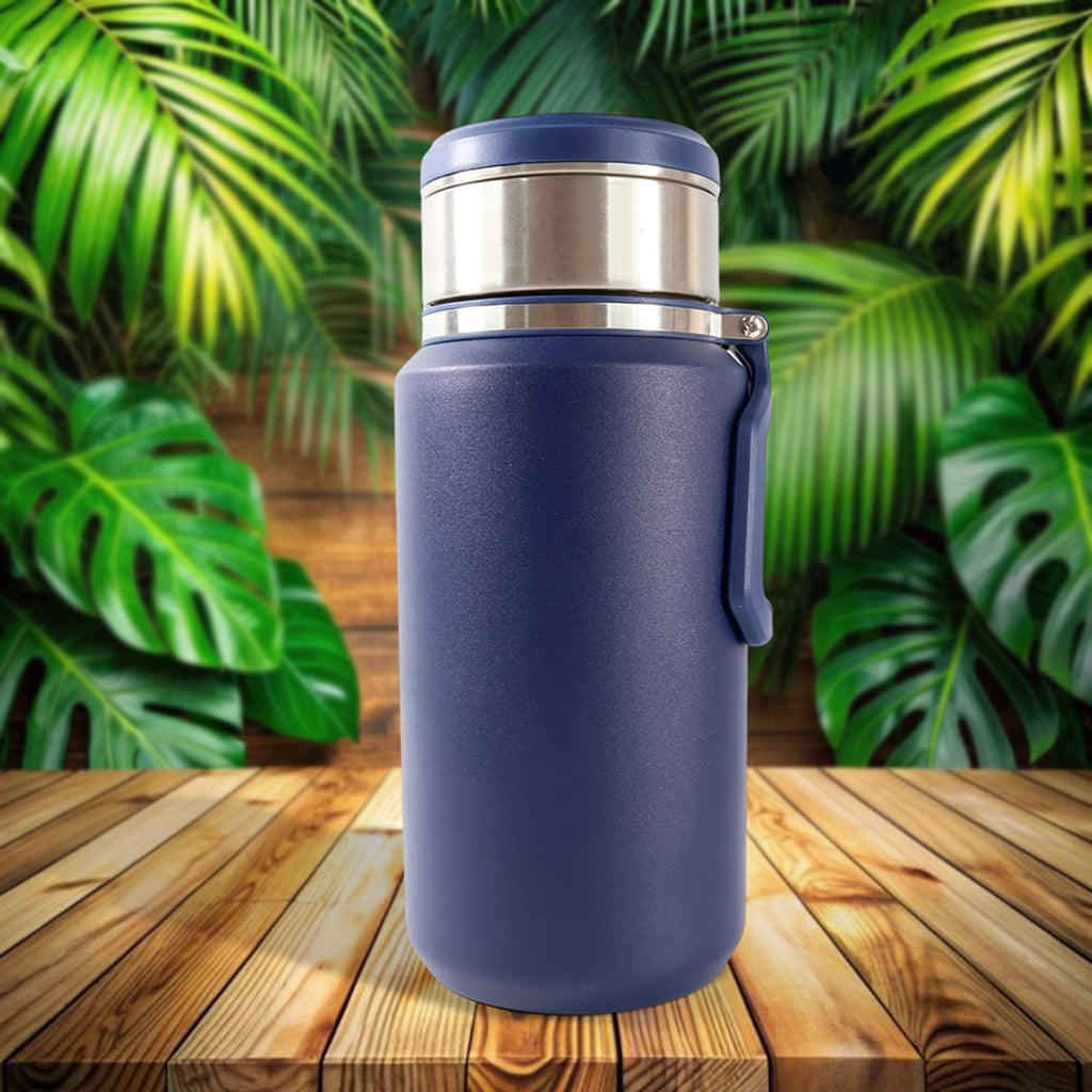 ALVENZA Stainless Steel Vacuum Flask Bottle – 1100 ml High Capacity