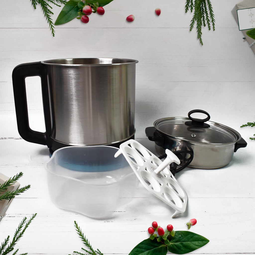ALVENZA Electric Multi Cooker – 2.5L Stainless Steel 800W | FirePot