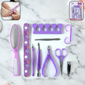 Manicure & Pedicure Nail Care Tool Set – Complete 10-Piece Grooming Kit
