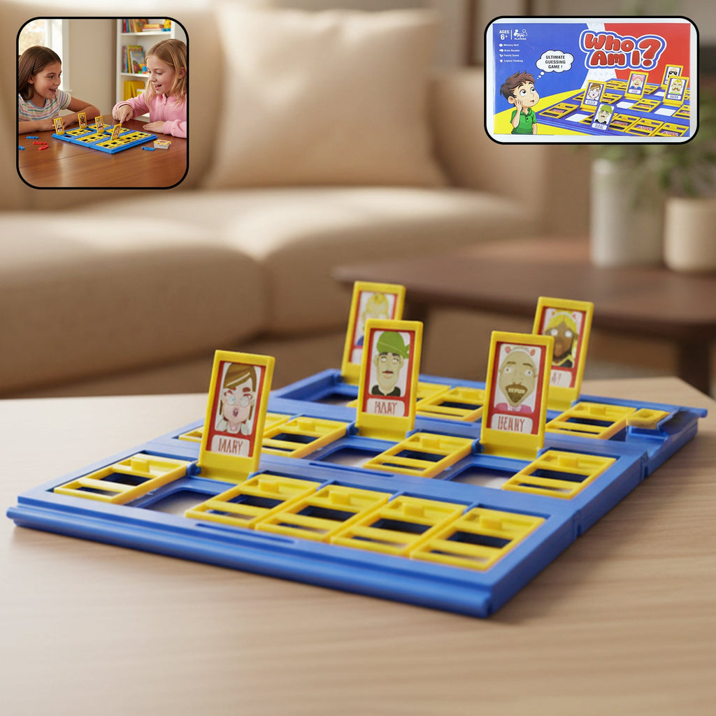 ALVENZA Who Am I Guessing Board Game – Fun Interactive Kids Game