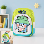 Kids Sling Backpack Lightweight Cartoon Design for Daily Use