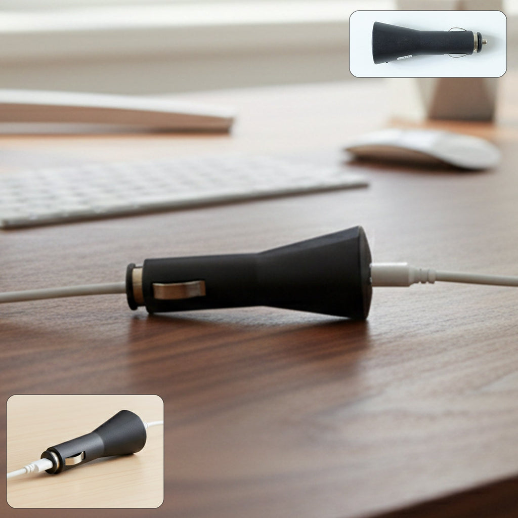 ALVENZA 12V Single USB Car Charger Adapter – Compact Mobile Car Charger