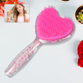 Heart Hair Brush Gentle Detangling & Scalp Massage | Calm & Curl