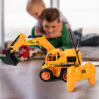 ALVENZA Remote Control JCB Toy – Construction Truck for Kids | Little Blocks