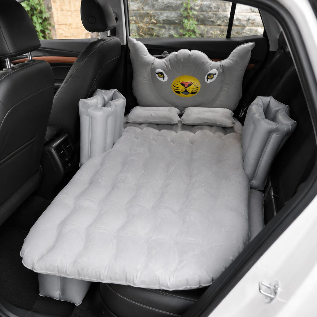 ALVENZA Car Air Mattress Bed Set – Portable, Quick-Inflate Travel Bed, Car Sofa