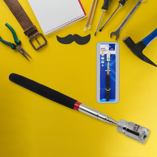 Magnetic Pick Up Tool – Telescopic LED & Flexible
