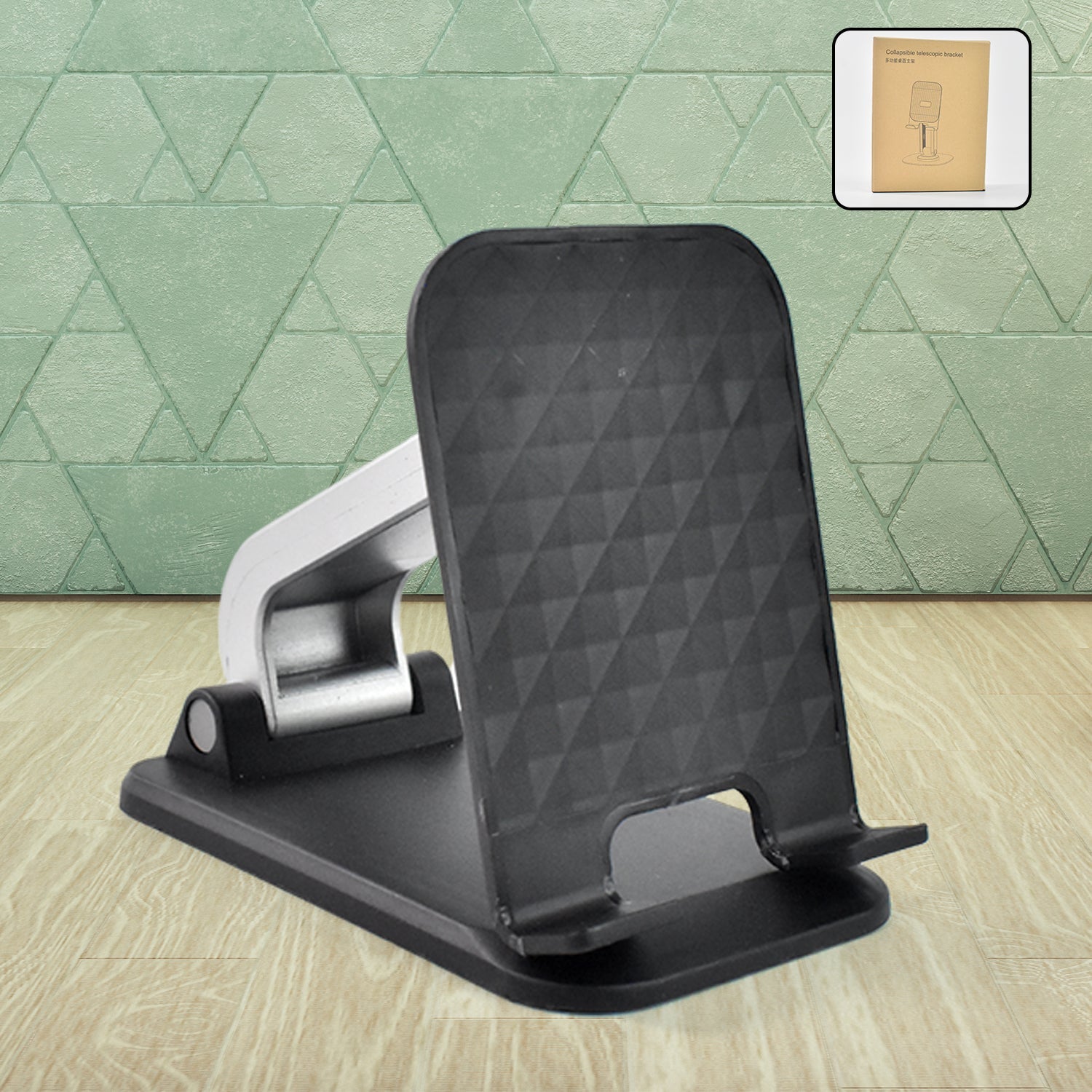 ALVENZA Mobile Phone Holder – Sturdy Adjustable Desk & Bed Stand