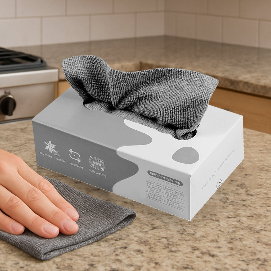 ALVENZA Magic Wipe Cleaning Cloths – Thick, Absorbent & Multi-Purpose (20 Pc)