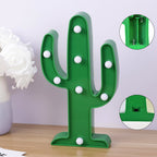 LED Cactus Lamp Quirky Desk & Night Light | Deskrova