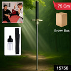Folding Walking Stick Lightweight, Portable & Self-Defense - Side View