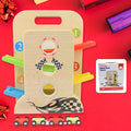 ALVENZA Wooden Ramp Racer – 4 Cars & Handle for Kids | Action Legion