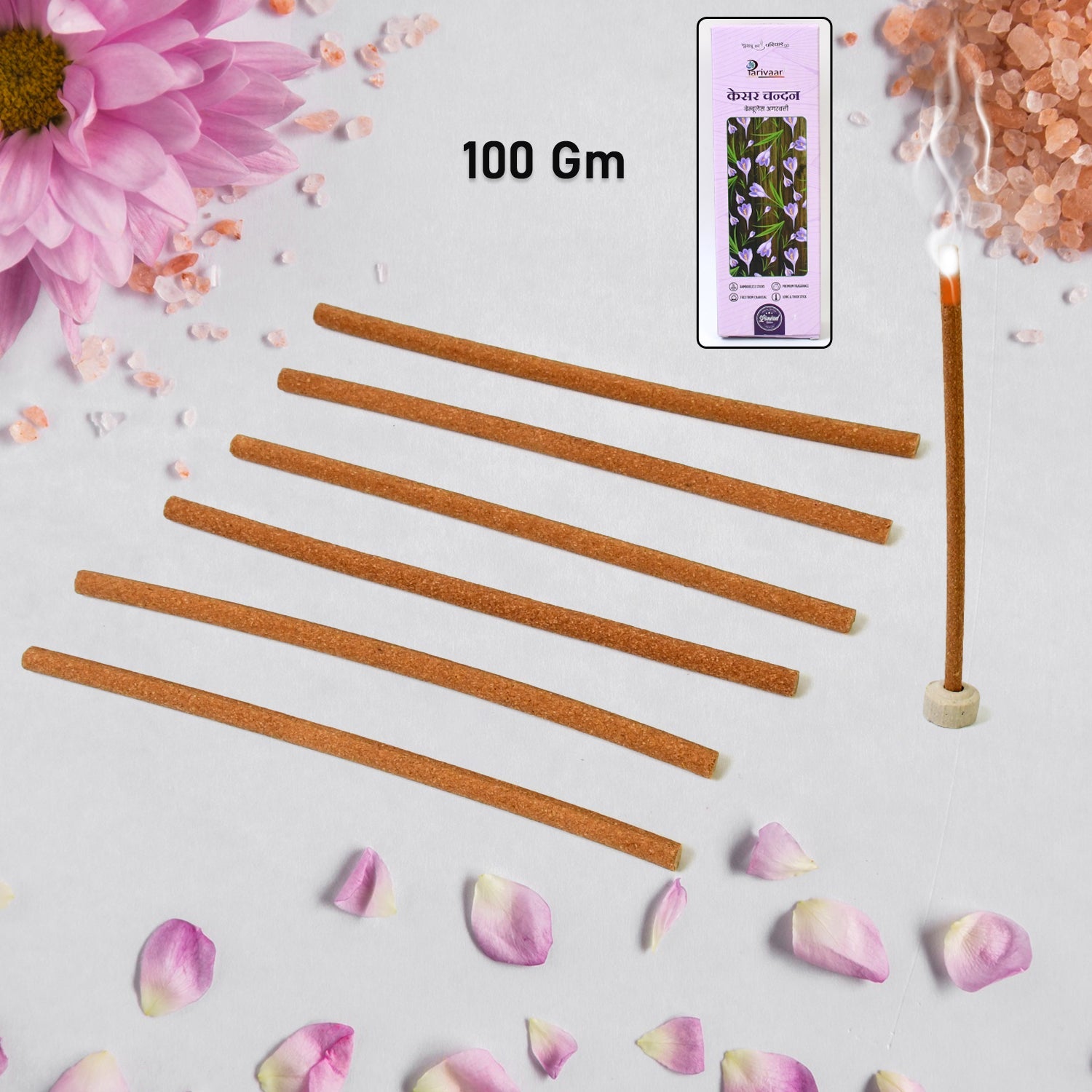 Bela Ke Phool Incense Sticks Premium Agarbatti with Stand | - Detail View 7