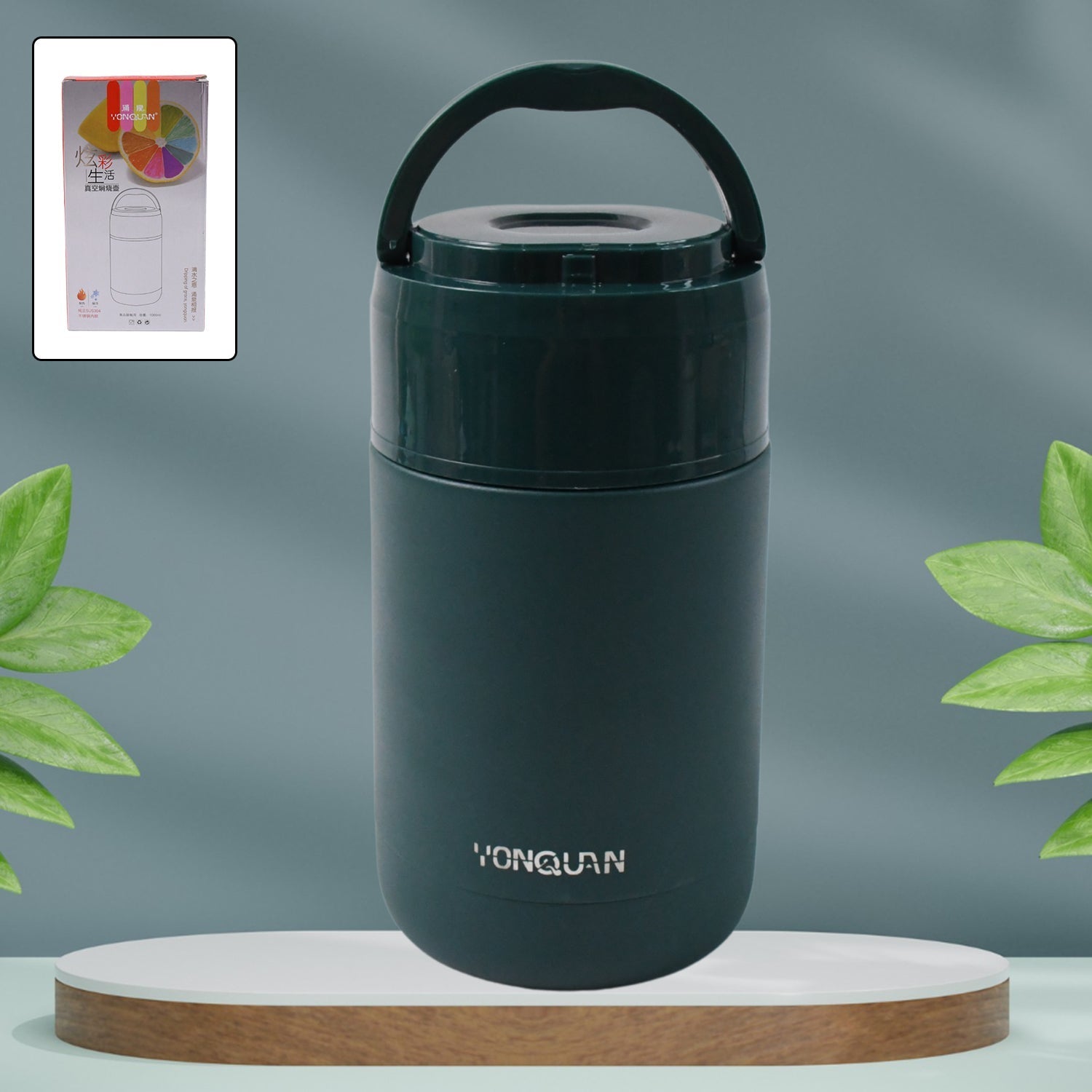 ALVENZA Stainless Steel Vacuum Bottle – 1000 ml Double Wall Insulated