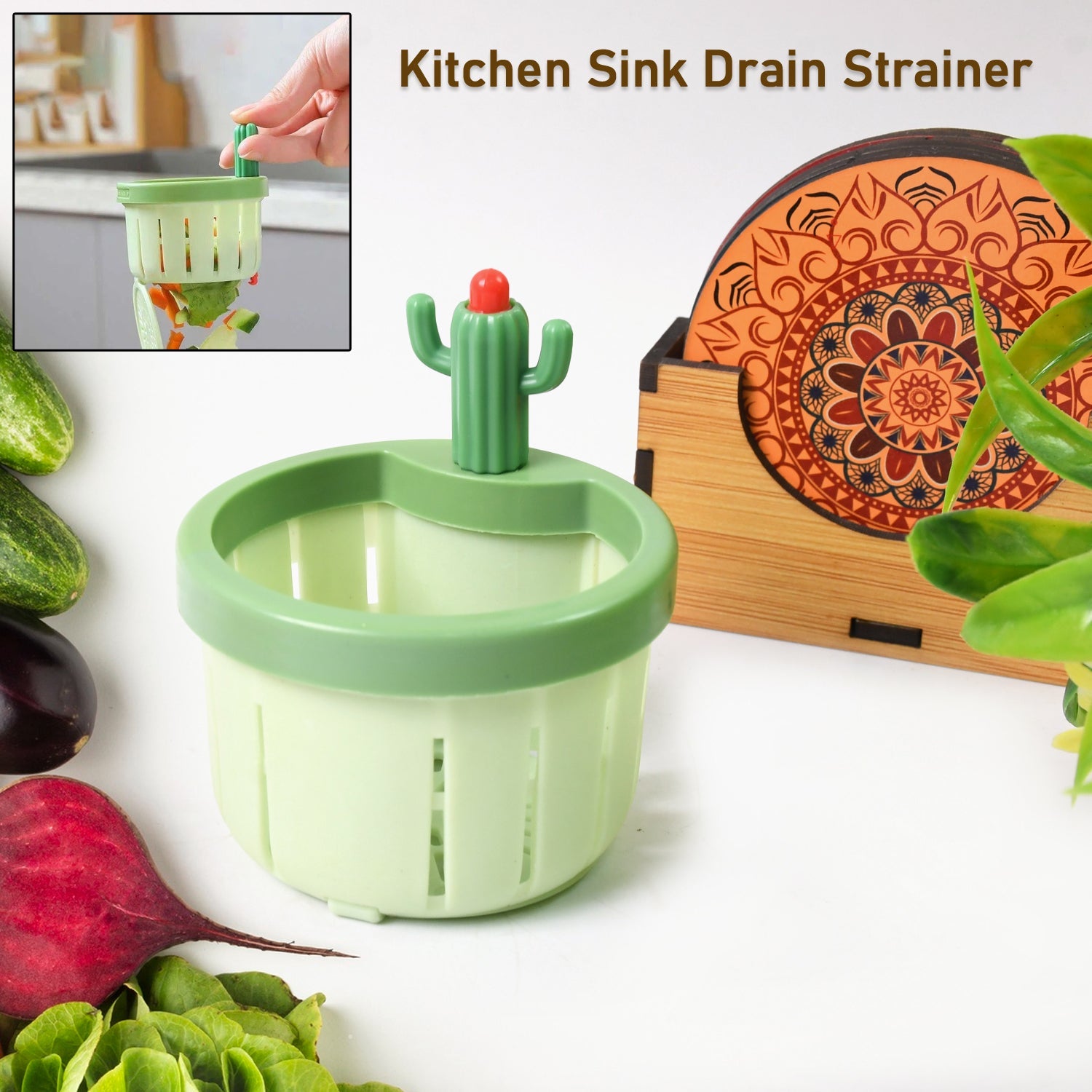 Kitchen Sink Drain Strainer Automatic Waste Filter | Garth