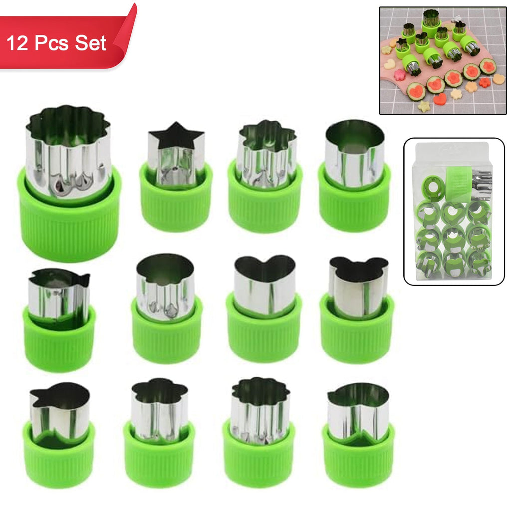 Stainless Steel Cookie Cutter Set 12 Pc Baking Molds | Bake & Dwell