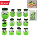 Stainless Steel Cookie Cutter Set 12 Pc Baking Molds | Bake & Dwell