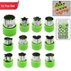 Stainless Steel Cookie Cutter Set 12 Pc Baking Molds | Bake & Dwell