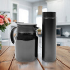 ALVENZA Thermal Coffee Carafe Set – LED Display 2-Pc | Own Hydrate