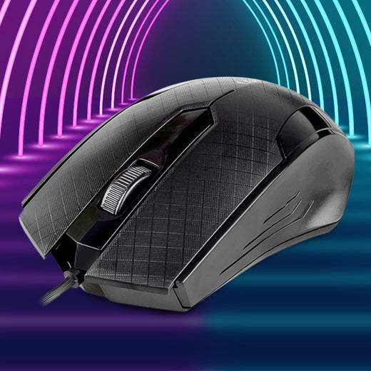 ALVENZA Wired Optical Mouse – Ergonomic, 1000 DPI for Laptop | Compshop