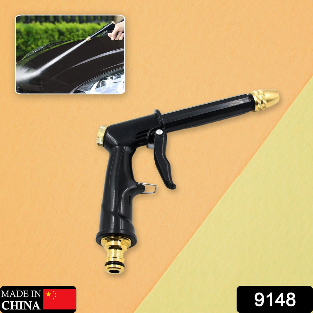 ALVENZA Water Spray Gun – Brass Multi-Mode Nozzle | Velvet Wheels
