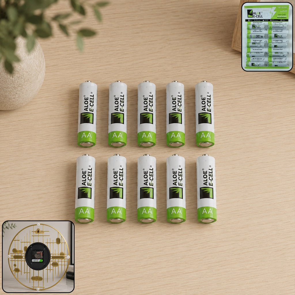 ALVENZA AA Heavy Duty Dry Battery Cells – Long Lasting Power Pack with 10 Units