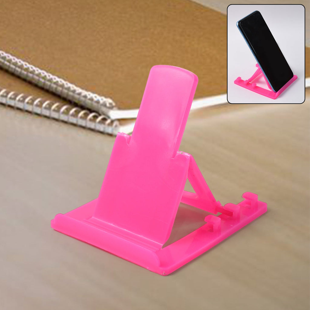 ALVENZA Adjustable Plastic Mobile Phone Stand – Foldable & Portable Holder