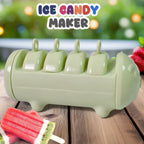 Ice Candy Maker 4 Compartment Homemade Kulfi Mould | Konvex