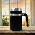 ALVENZA Stainless Steel Vacuum Coffee Cup – 600ml Anti-Scald, Non-Slip