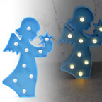 LED Angel Night Light Battery Operated Room Decor | Deskrova